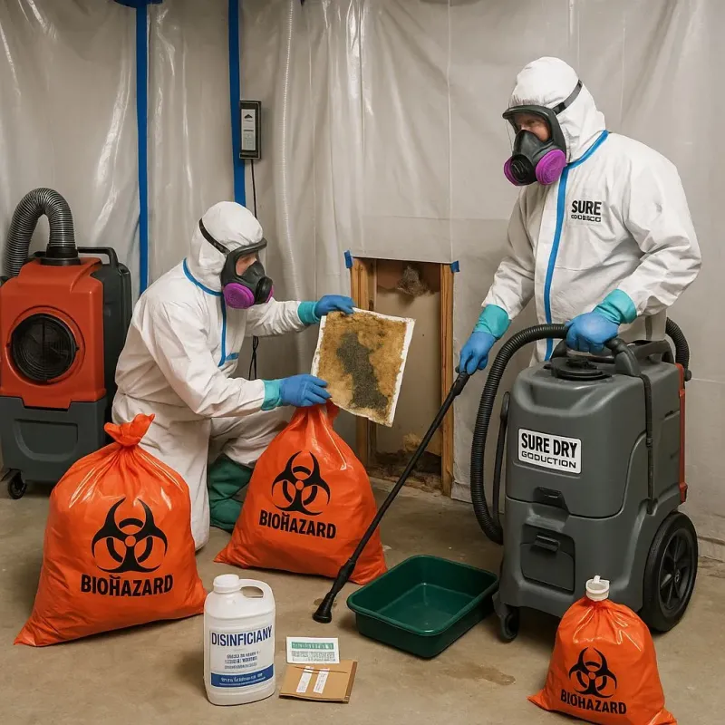 Contaminated Water Handling Protocols process in Shaw, DC
