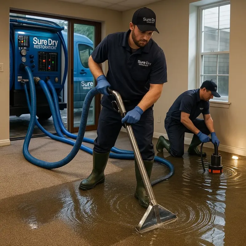 Water Extraction and Removal process in Shaw, DC